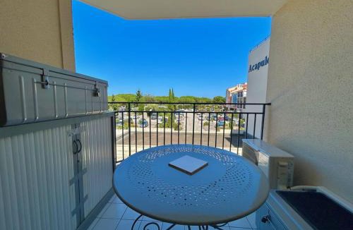 Plage d'Argeles Apartment | T2 Cabine Climatisé avec Parking à Argelès-sur-Mer - FR-1-388-231