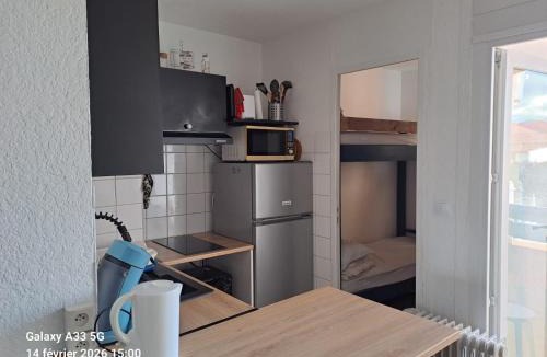 Port Leucate Apartment | T2 cabine Port-Leucate 4 personnes balcon climatisation parking
