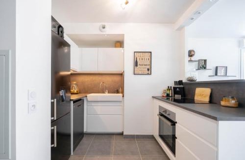 Euromed - La Joliette Apartment | T2 Entre plage et centre ville-Terrasse/Parking