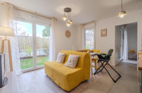Crecy-en-Brie Apartment | T2 familial avec jardin, calme à 15 min de Disney