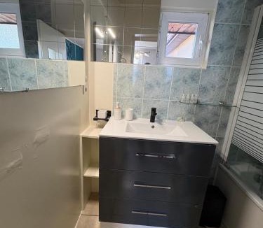 Chanas Apartment | T2 fonctionnel, jardin, parking, sortie 12 A7