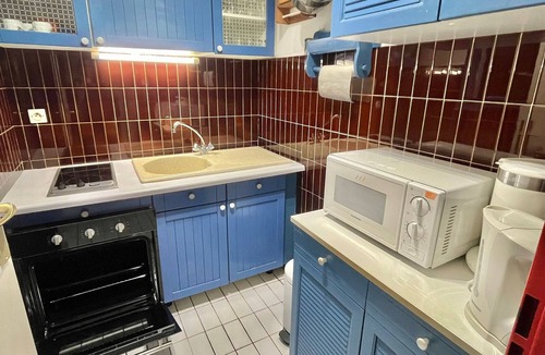 Le Couchant Apartment | T2 for 5, sea view, parking, beachfront in La Grande Motte