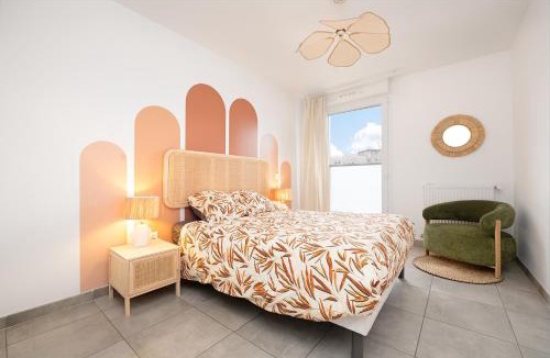 Patte d'Oie Apartment | T2 Havre paix Toulouse avec terrasse - Parking privé - 5 min Métro patte d'oie - Clinique pasteur