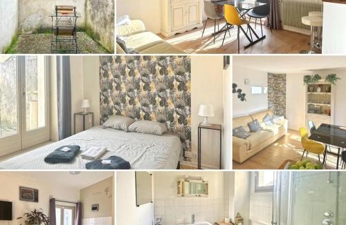 Moret-sur-Loing Apartment | T2 lumineux- Terrasse- Centre-ville- Tout à pied