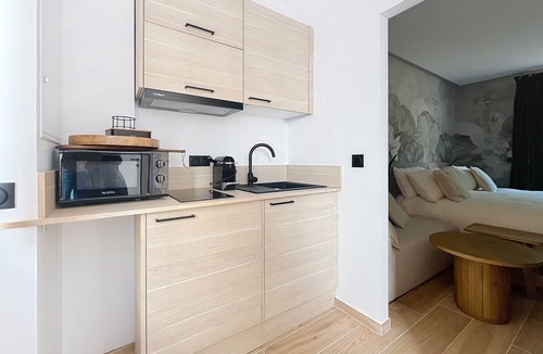Le Grand Large Apartment | T2 Luxury Canet Beach 50m - Romantic stay ❤️ Love room