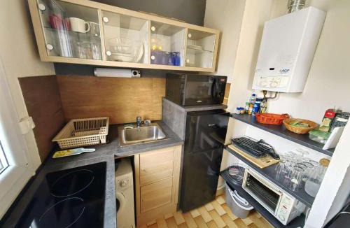 Cap d'Agde Apartment | T2 mezzanine sécurisée pour 5 personnes avec parking - FR-1-607-63