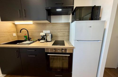 La Roche-sur-Yon Apartment | T2 rénové avec salon séparé, canapé, TV