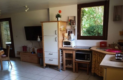 Saint-Cirq Apartment | T2 with courtyard and romantic terrace. Unusual spa at extra charge, Pets allowed