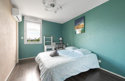 Fontaine-Bayonne-Cartoucherie Apartment | T3 - 2 places de parking - balcon - Climatisation