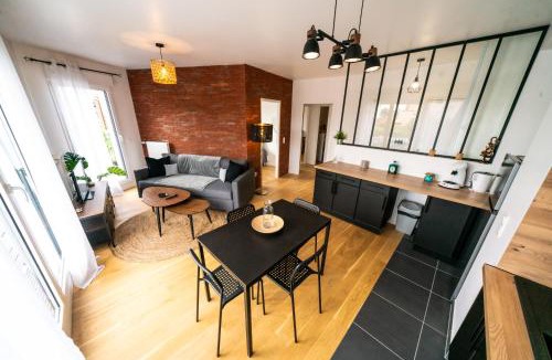 Quartier de la Boule - Champs-Pierreux Apartment | T3 BROOKLYN - Luminous - Central - Wifi - Parking