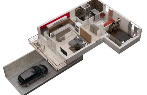 Sermerieu Apartment | T3 Les Tilleuls Sermerieu