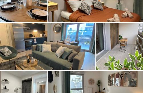 Les Hauts de Saint-Aubin Apartment | T3 Moderne - Proche tram - Parking privé