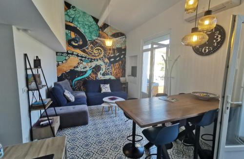 Banyuls-sur-Mer Apartment | T3 terrasse classé 4 étoiles le Poulpe 200m front de mer