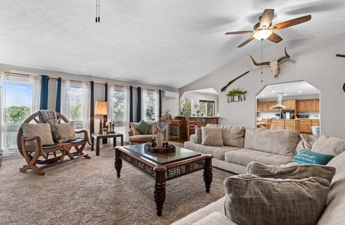 Emerald Beach House | Table Rock Lake Family Home | Movie Room | Sleeps 12