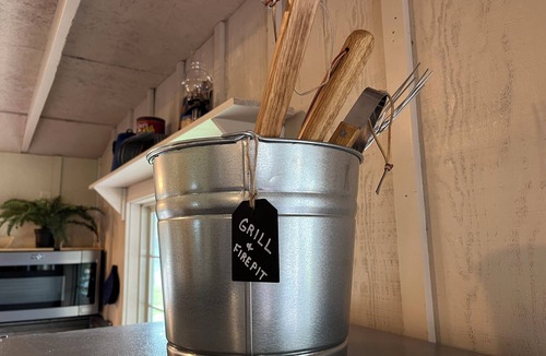 Brookline Station House | Tack Room @ Redemption Ranch: Grill, Deck, Peaceful, Unique, Comfortable