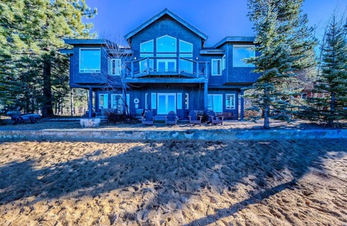 Tahoe Meadows House | Tahoe Meadows Lakefront | Hot Tub | Beach