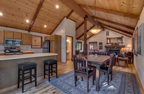 Sunnyside House | Tahoe Woods - Tahoe Park Beach Access w/Private Hot Tub Dogs OK