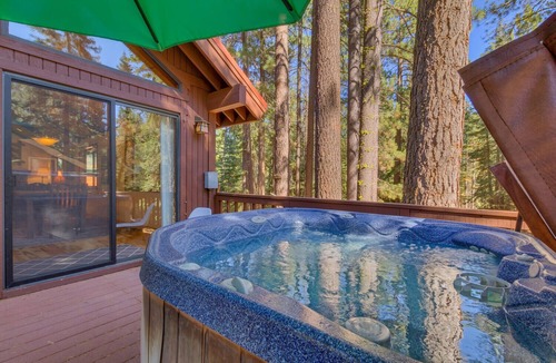 Sunnyside House | Tahoe Woods - Tahoe Park Beach Access w/Private Hot Tub Dogs OK