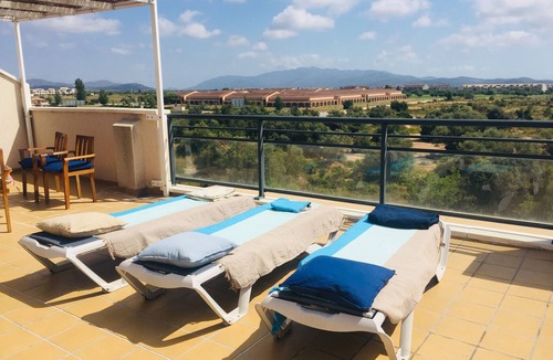 San Jorge Apartment | TAKE ADVANTAGE OF JULY AND AUGUST! Penthouse with UNIQUE terrace with BBQ and chill-out!