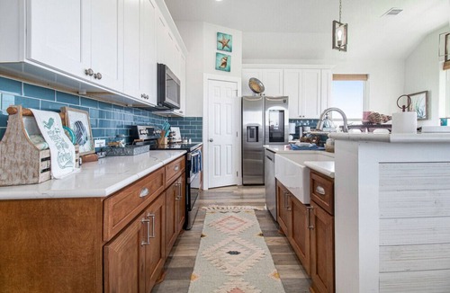 Indian Beach House | Take it Breezy - Bayside oasis w/gulf views & BBQ