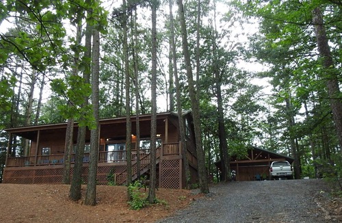 Alix Cabin | Talk about fun!! Heated Pool - Hot Tub / Lake / Boat Dock!!