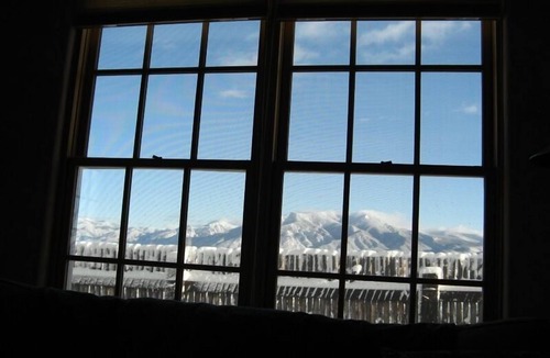 Taos House | Taos Mountain view north, sweeping sunset views west