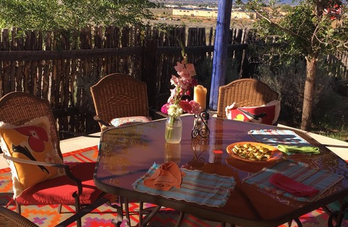 Taos House | Taos Mountain view north, sweeping sunset views west