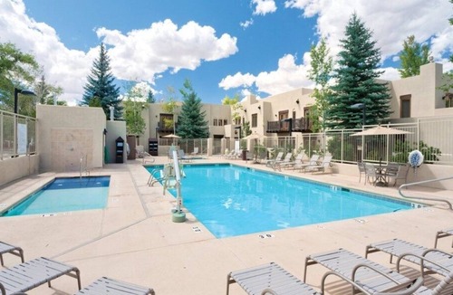 Taos Condo | Taos | Short Stay Mountain Trip | Pool + Hot Tub