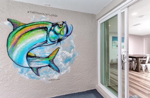 Tarpon Springs Villa | Tarpon House Private Heated Pool, 5 min to Beach