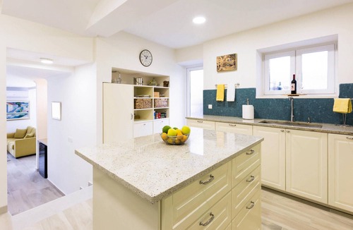 Trsteno House | Tasteful and beautiful vacation home on several levels with wonderful sea views.