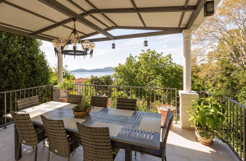 Trsteno House | Tasteful and beautiful vacation home on several levels with wonderful sea views.