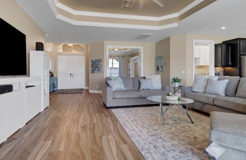 Burnt Store Villa | Tee Times and Tan Lines 1006 - Golf Course Pool/Spa Home