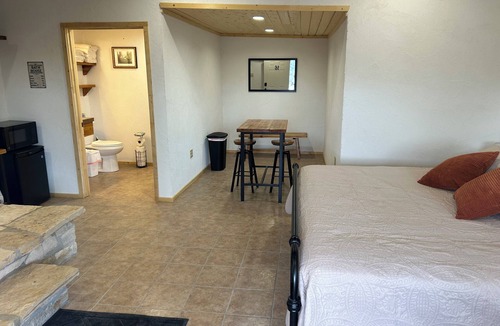 Study Butte-Terlingua Hotel | Ten Bits Ranch - Bath House room #16