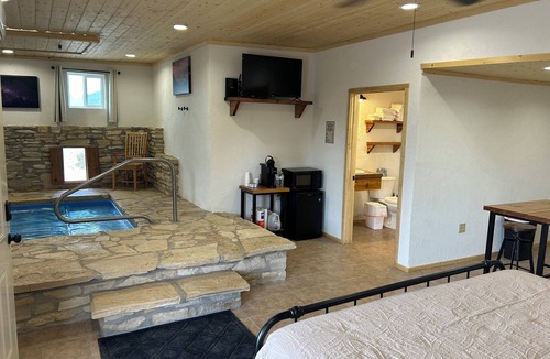 Study Butte-Terlingua Hotel | Ten Bits Ranch - Bath House room #16
