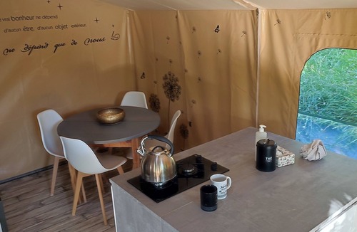 Engravies Cabin | Tent Lodge Cassis 4 people.