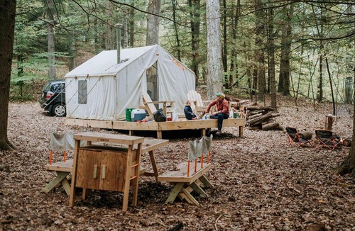 Ellenville Other | Tentrr - Forest with a Trout Creek