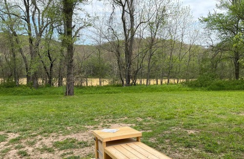 St. James RV Rental | Tentrr Signature Site - Maramec Spring Park, McDole's Meadow