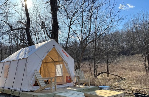 St. James RV Rental | Tentrr Signature Site - Maramec Spring Park, McDole's Meadow
