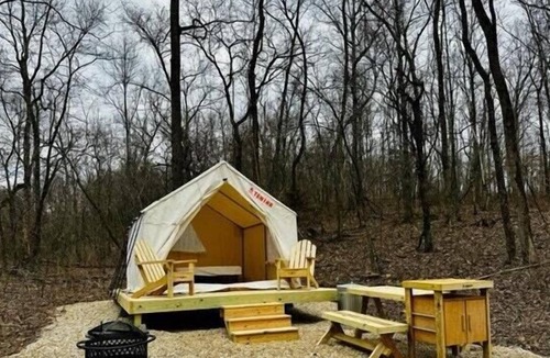 St. James RV Rental | Tentrr Signature Site - Maramec Spring Park Asher Hollow