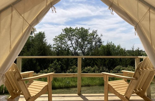 Loup City RV Rental | Tentrr State Park Site - Nebraska Sherman SRA – Middle Ridge Lakeview G – Sing