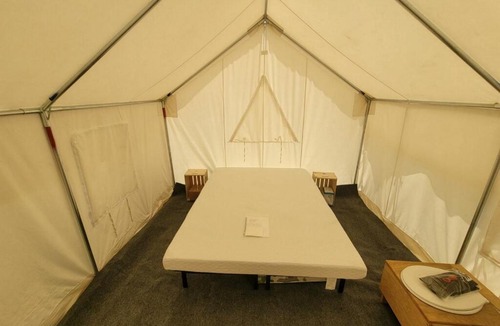 Loup City Other | Tentrr State Park Site - Nebraska Sherman SRA - East Ridge Lakeview J - Single Camp
