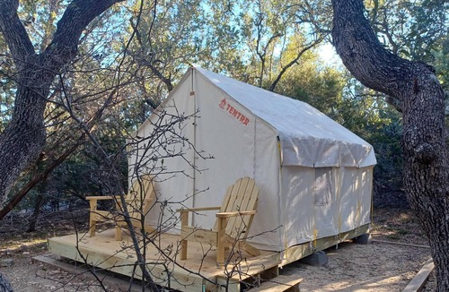 Spring Branch RV Rental | Tentrr State Park Site - Texas Guadalupe River State Park - Site B - Single Camp