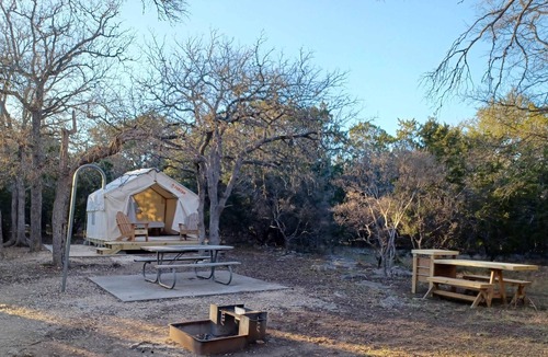 Spring Branch RV Rental | Tentrr State Park Site - Texas Guadalupe River State Park - Site C - Single Camp