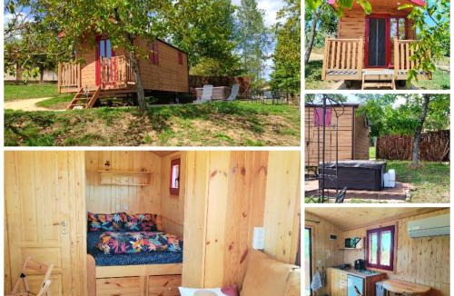Villeneuve-sur-Lot Other | Terra Bulle Hébergement - Roulotte climatisée avec SPA privatif
