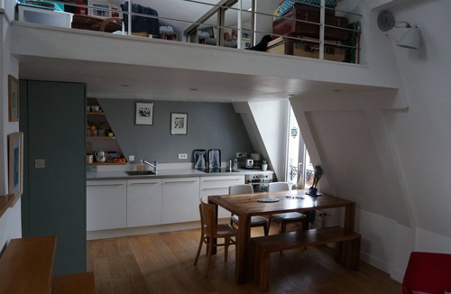 17th Arrondissement Apartment | ⭐ Terrace Apartment: 360° Eiffel Tower & Montmartre View – Jul 30-Aug 15