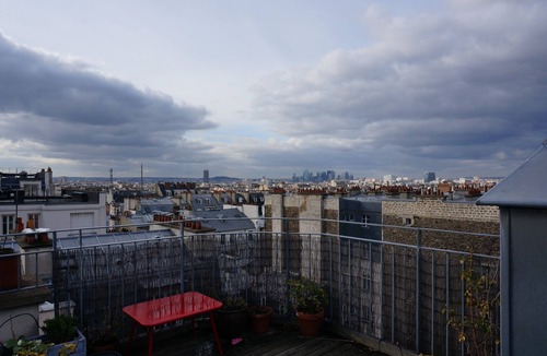 17th Arrondissement Apartment | ⭐ Terrace Apartment: 360° Eiffel Tower & Montmartre View – Jul 30-Aug 15