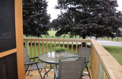 Cooperstown Cabin | Terrace Lawn Cabin - Recently built cabin, 1/2 mile to Dreams Park, shared pool