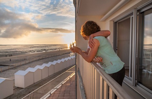 Le Crotoy Apartment | Terrace overlooking the Bay