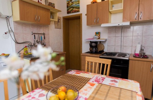 Grebastica Apartment | Terrace with sea view