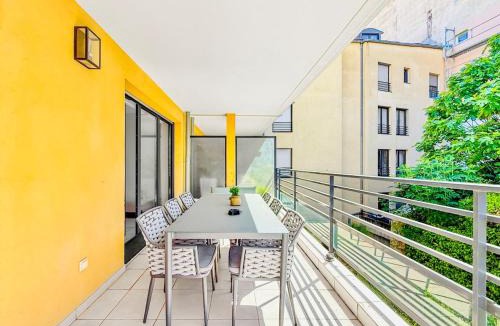 Prado - Republique Apartment | Terranova Cannes Terrace Accommodation